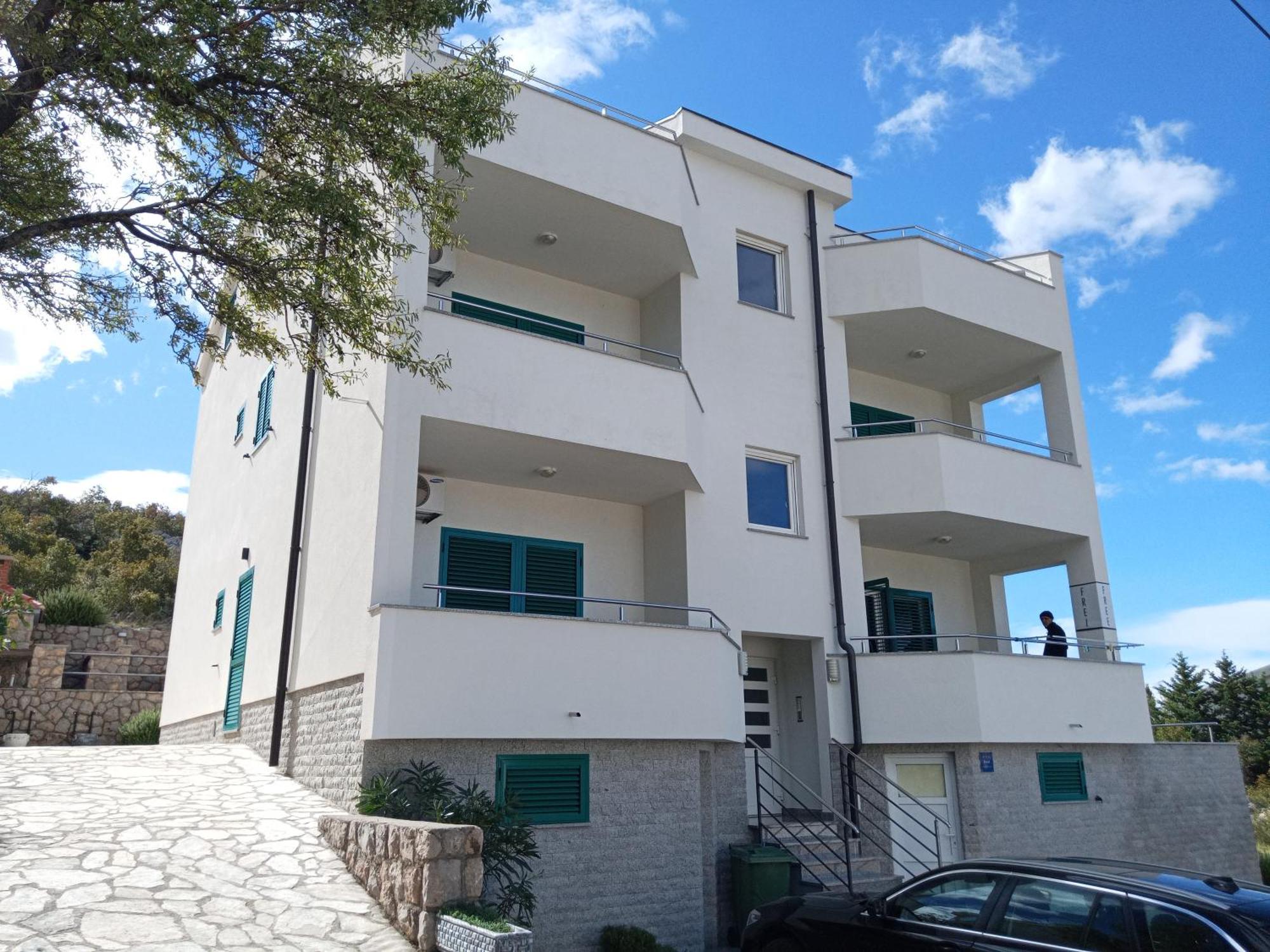 Villa Luce Apartment House Karlobag Exterior foto